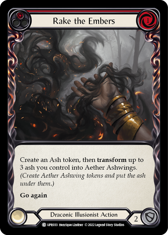 Rake the Embers (Red) - Flesh and Blood TCG - MoxLand