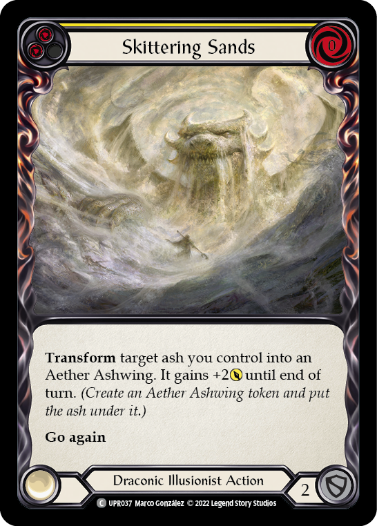 Skittering Sands (Yellow) - Flesh and Blood TCG - MoxLand
