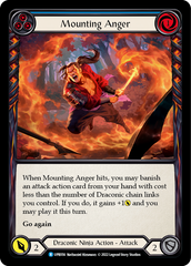 Mounting Anger (Blue) - Flesh and Blood TCG - MoxLand