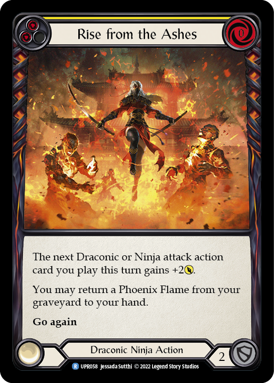 Rise from the Ashes (Yellow) - Flesh and Blood TCG - MoxLand