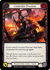 Cinderskin Devotion (Yellow) - Flesh and Blood TCG - MoxLand