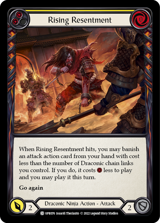 Rising Resentment (Yellow) - Flesh and Blood TCG - MoxLand