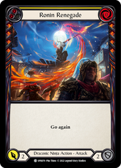 Ronin Renegade (Yellow) - Flesh and Blood TCG - MoxLand