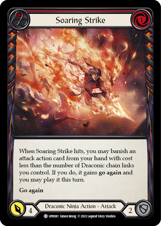 Soaring Strike (Red) - Flesh and Blood TCG - MoxLand