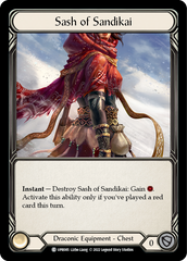 Sash of Sandikai - Flesh and Blood TCG - MoxLand