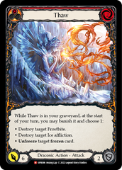 Thaw (Red) - Flesh and Blood TCG - MoxLand