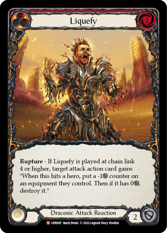 Liquefy (Red) - Flesh and Blood TCG - MoxLand