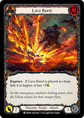 Lava Burst (Red) - Flesh and Blood TCG - MoxLand