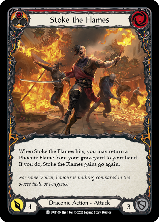 Stoke the Flames (Red) - Flesh and Blood TCG - MoxLand