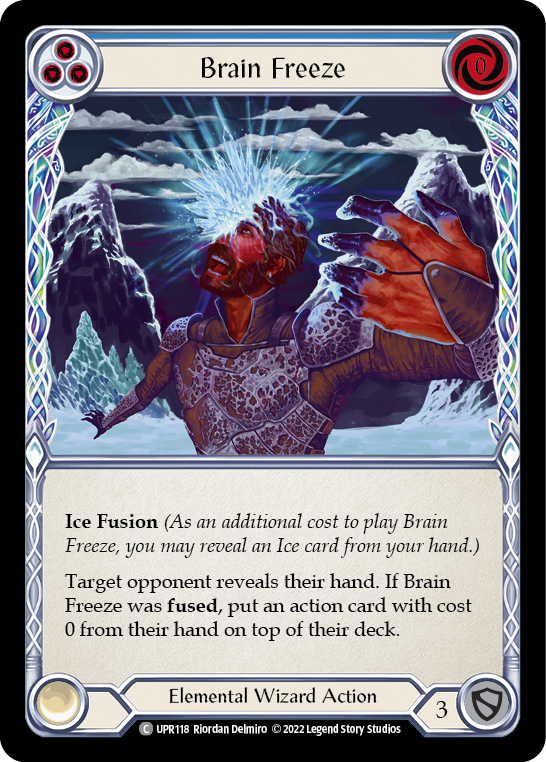 Brain Freeze (Blue) - Flesh and Blood TCG - MoxLand