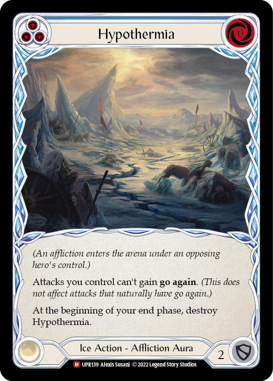 Hypothermia (Blue) - Flesh and Blood TCG - MoxLand
