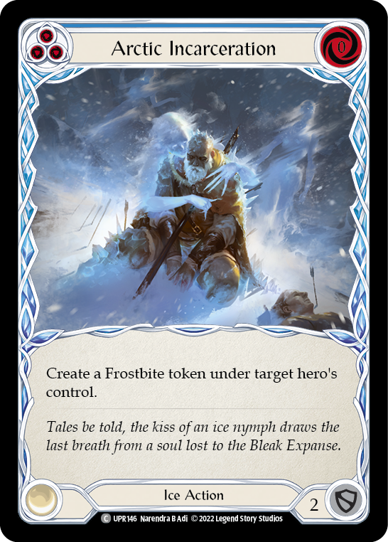 Arctic Incarceration (Blue) - Flesh and Blood TCG - MoxLand
