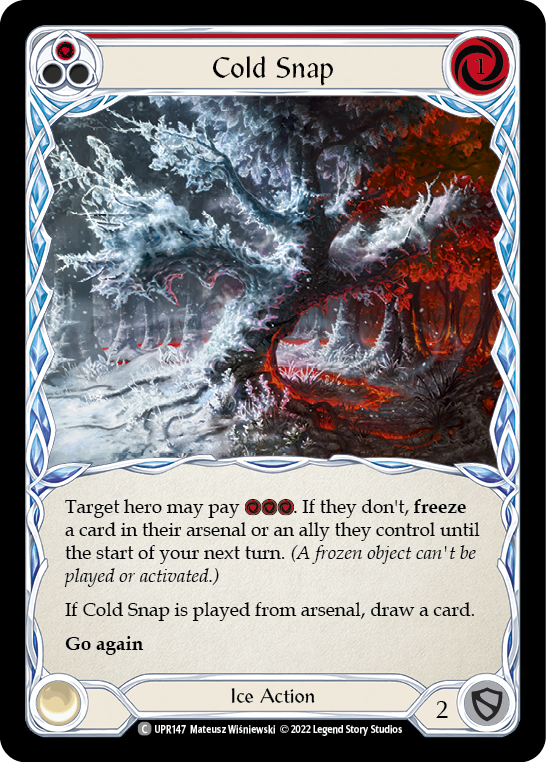 Cold Snap (Red) - Flesh and Blood TCG - MoxLand