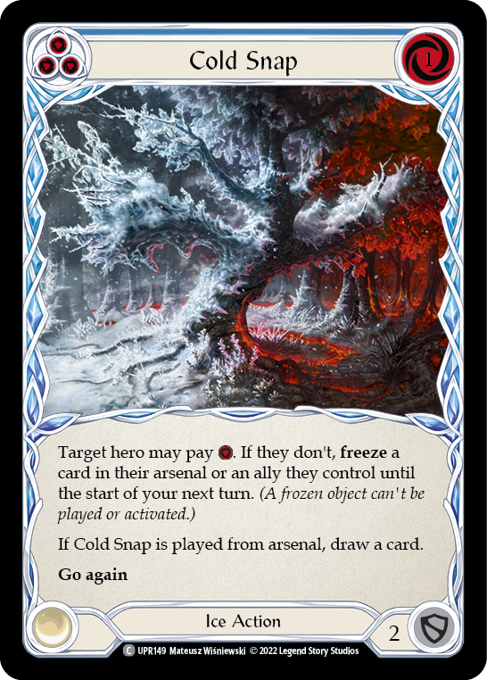 Cold Snap (Blue) - Flesh and Blood TCG - MoxLand