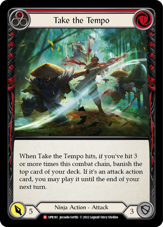 Take the Tempo (Red) - Flesh and Blood TCG - MoxLand