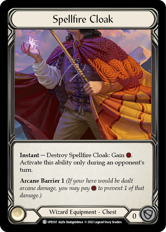 Spellfire Cloak - Flesh and Blood TCG - MoxLand