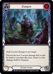 Dampen (Red) - Flesh and Blood TCG - MoxLand