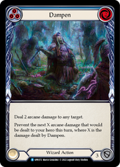 Dampen (Blue) - Flesh and Blood TCG - MoxLand