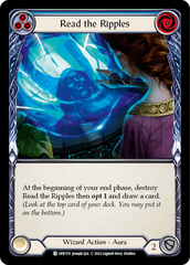 Read the Ripples (Blue) - Flesh and Blood TCG - MoxLand