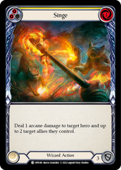 Singe (Yellow) - Flesh and Blood TCG - MoxLand