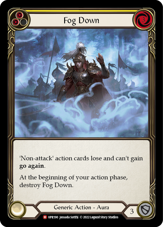 Fog Down (Yellow) - Flesh and Blood TCG - MoxLand