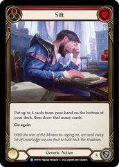 Sift (Red) - Flesh and Blood TCG - MoxLand