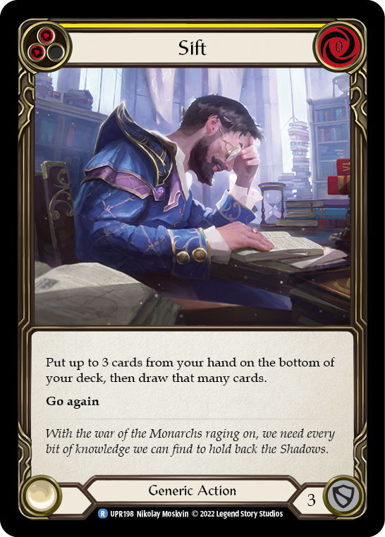 Sift (Yellow) - Flesh and Blood TCG - MoxLand