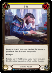 Sift (Yellow) - Flesh and Blood TCG - MoxLand