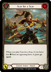 Scar for a Scar (Yellow) - Flesh and Blood TCG - MoxLand