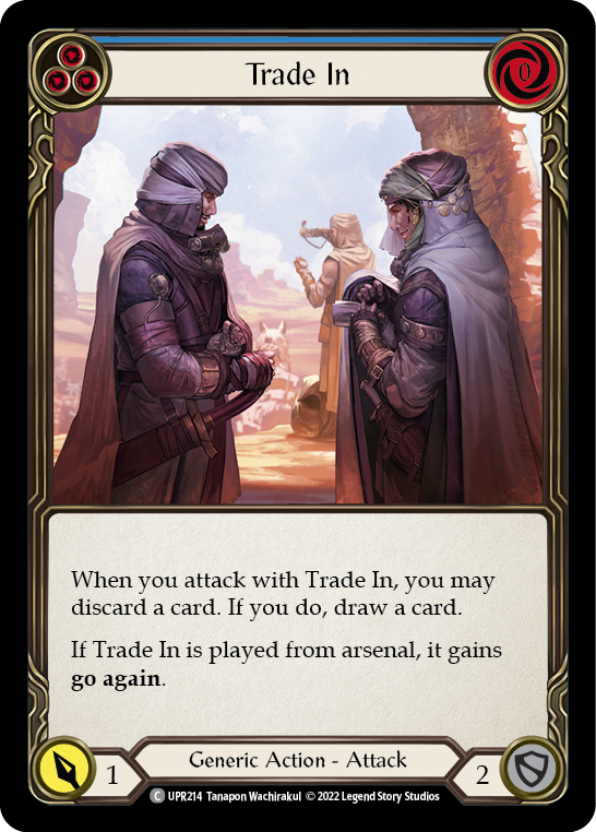 Trade In (Blue) - Flesh and Blood TCG - MoxLand