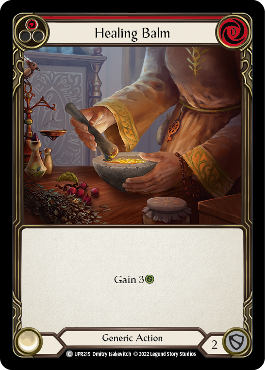 Healing Balm (Red) - Flesh and Blood TCG - MoxLand
