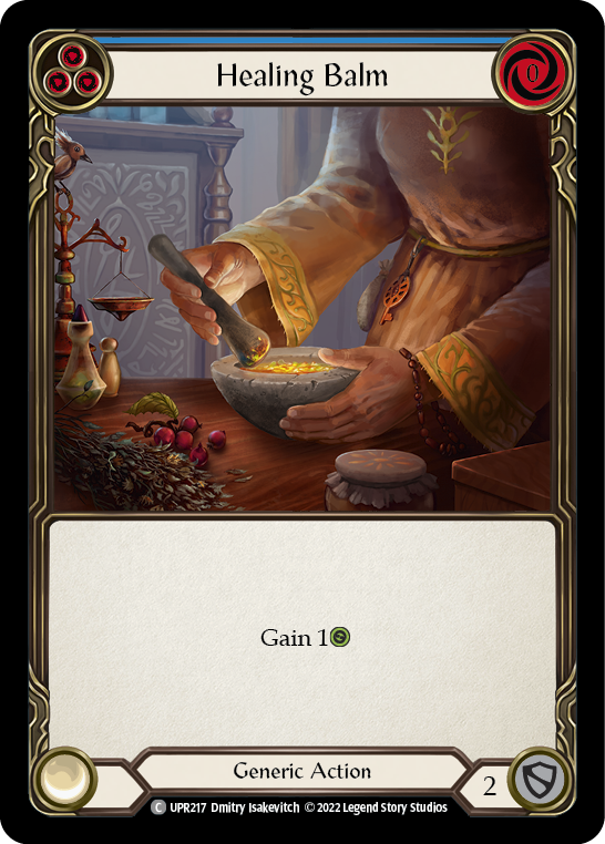 Healing Balm (Blue) - Flesh and Blood TCG - MoxLand