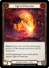 Sigil of Protection (Yellow) - Flesh and Blood TCG - MoxLand