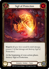 Sigil of Protection (Blue) - Flesh and Blood TCG - MoxLand