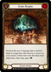 Oasis Respite (Yellow) - Flesh and Blood TCG - MoxLand