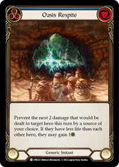 Oasis Respite (Blue) - Flesh and Blood TCG - MoxLand