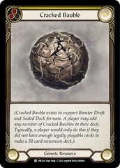 Cracked Bauble (Yellow) - Flesh and Blood TCG - MoxLand