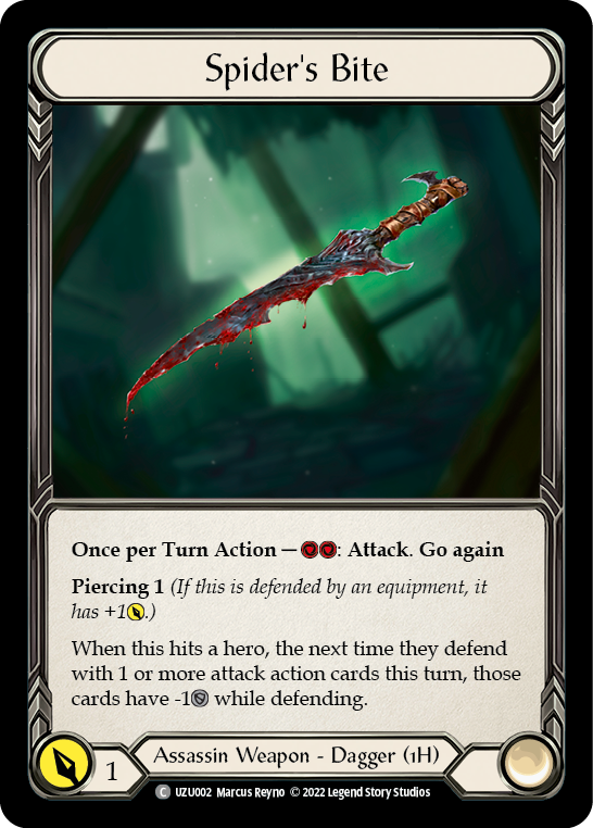 Spider's Bite - Flesh and Blood TCG - MoxLand