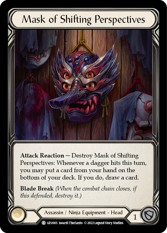 Mask of Shifting Perspectives - Flesh and Blood TCG - MoxLand