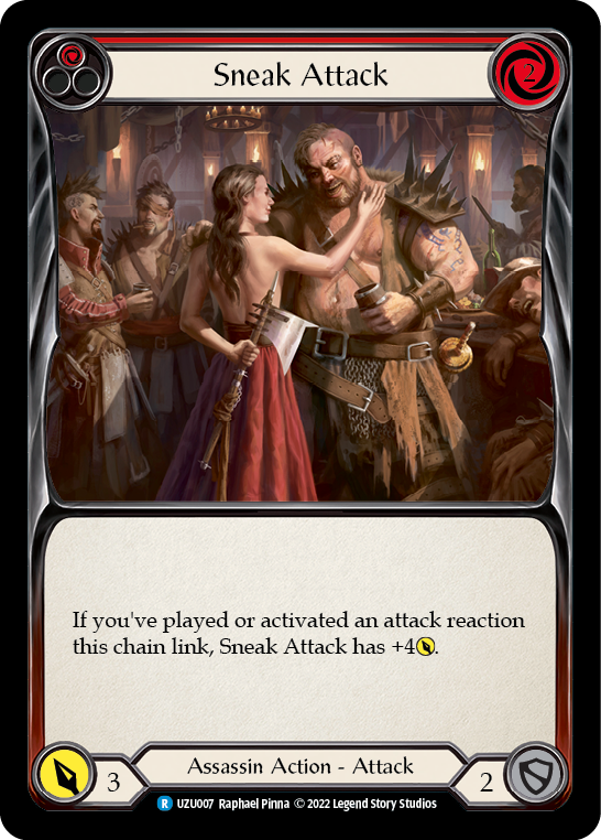 Sneak Attack (Red) - Flesh and Blood TCG - MoxLand