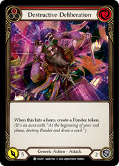 Destructive Deliberation (Red) - Flesh and Blood TCG - MoxLand