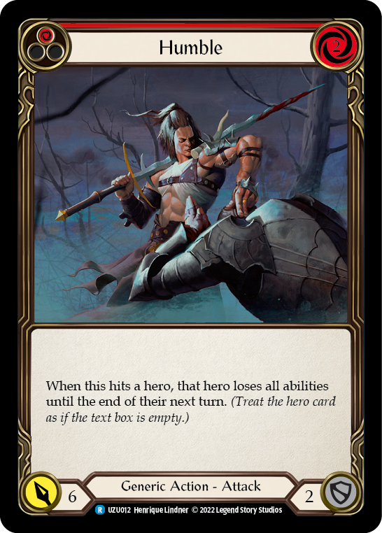 Humble (Red) - Flesh and Blood TCG - MoxLand