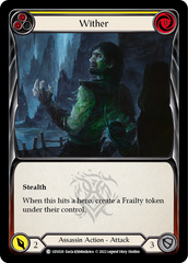 Wither (Yellow) - Flesh and Blood TCG - MoxLand