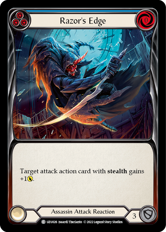 Razor's Edge (Blue) - Flesh and Blood TCG - MoxLand