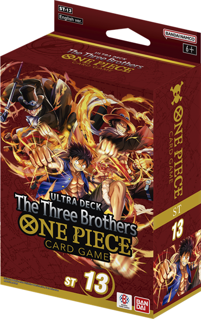 Ultra Deck - The Three Brothers - ONE PIECE CARD GAME - MoxLand