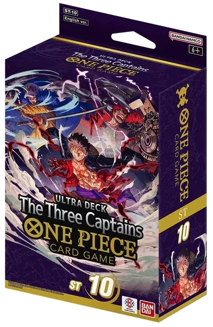 Ultra Deck - The Three Captains - ONE PIECE CARD GAME - MoxLand