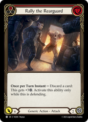 Rally the Rearguard (Red) - Flesh and Blood TCG - MoxLand
