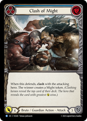 Clash of Might (Blue) - Flesh and Blood TCG - MoxLand