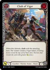 Clash of Vigor (Blue) - Flesh and Blood TCG - MoxLand