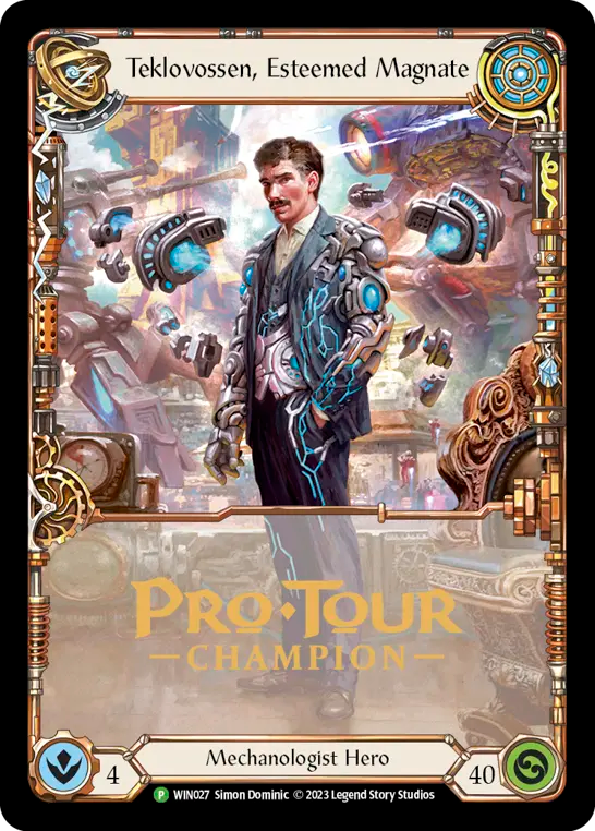Teklovossen, Esteemed Magnate - Flesh and Blood TCG - MoxLand